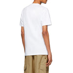 Vans Men's x Jim Goldberg Small Silhouette Embroidery Short Sleeve White VN0A4RT9WHT