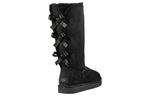 (WMNS) UGG Bailey Bow Tall II Boot High Top Fleece Lined Black 1016434-BLK
