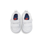 (TD) Toddler/Baby Nike Pico 5 Wear-resistant Shock Absorption Non-Slip Low Tops Sports Shoe White Blue AR4162-106