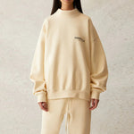 Fear of God Essentials SS21 Pull-Over Mockneck Buttercream FOG-SS21-555