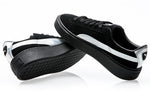 (WMNS) PUMA Suede Platform 'Black/Silver' 363649-01