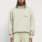 Fear of God Essentials FW20 Mock Neck Sweatshirt 'Sage' FOG-FW20-306