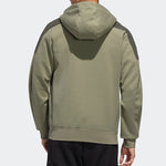 adidas Th Htt Peach hooded casual Jacket Green GM4421