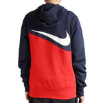 Nike Large Zipper Splicing hooded Gym Jacket Red BV5300-658