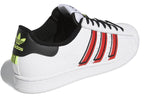 adidas Superstar 'Cloud White Outlined Red Stripes' GX6026