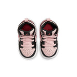 (TD) Air Jordan 1 Mid 'Black Pink Crimson' 640735-604