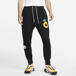 Men's Nike Knit Embroidered Sports Pants/Trousers/Joggers Autumn Black DM5013-010