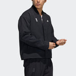 adidas Series WJ JKT Denim Training Sports Logo Jacket Black GP0904