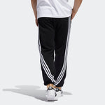 adidas originals 3 Stripe Wrap Pants For Men Black FM1521