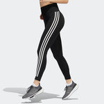 (WMNS) adidas Opt Ticons 7/8t Training Sports Stripe Gym Pants/Trousers/Joggers Black H64211