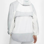 Nike Sportwear Retro Colorblock Loose Half Zipper hooded Pullover Woven Jacket White BV5386-100