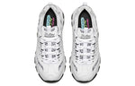(WMNS) Skechers D'Lites 1.0 Low Top Sneakers White/Black 13169-WBK