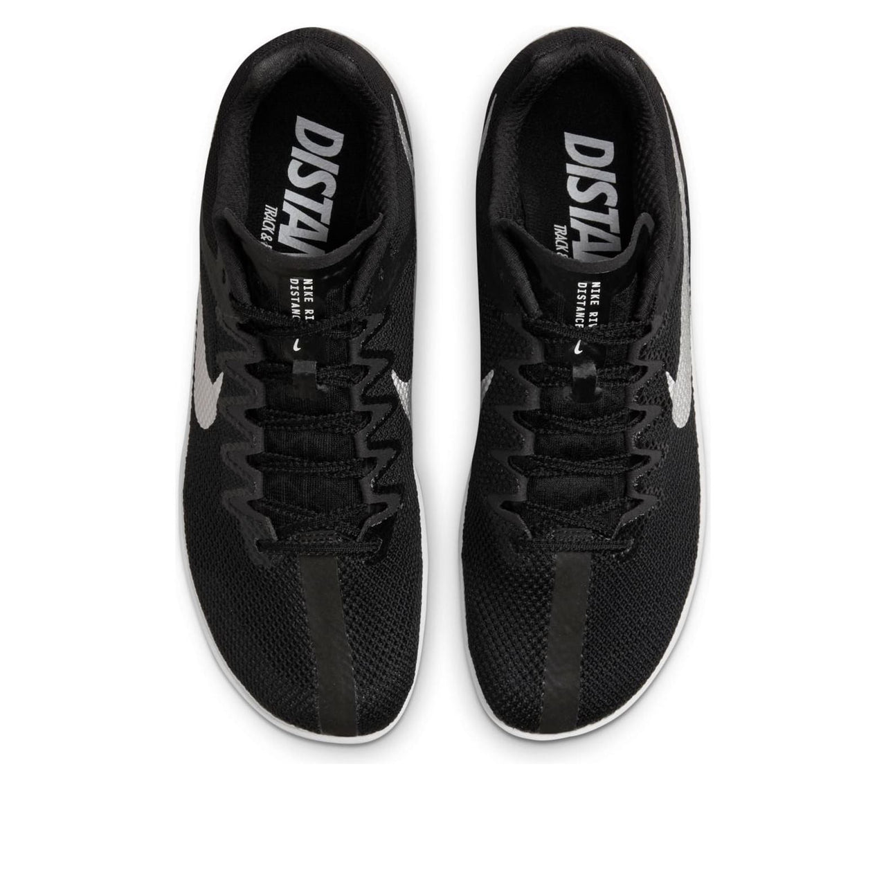Nike Air Zoom Rival Distance Spikes 'Black Metallic Silver' DC8725-001