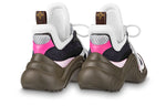 (WMNS) LOUIS VUITTON Archlight Sneakers 'Black Pink Brown' 1A957E