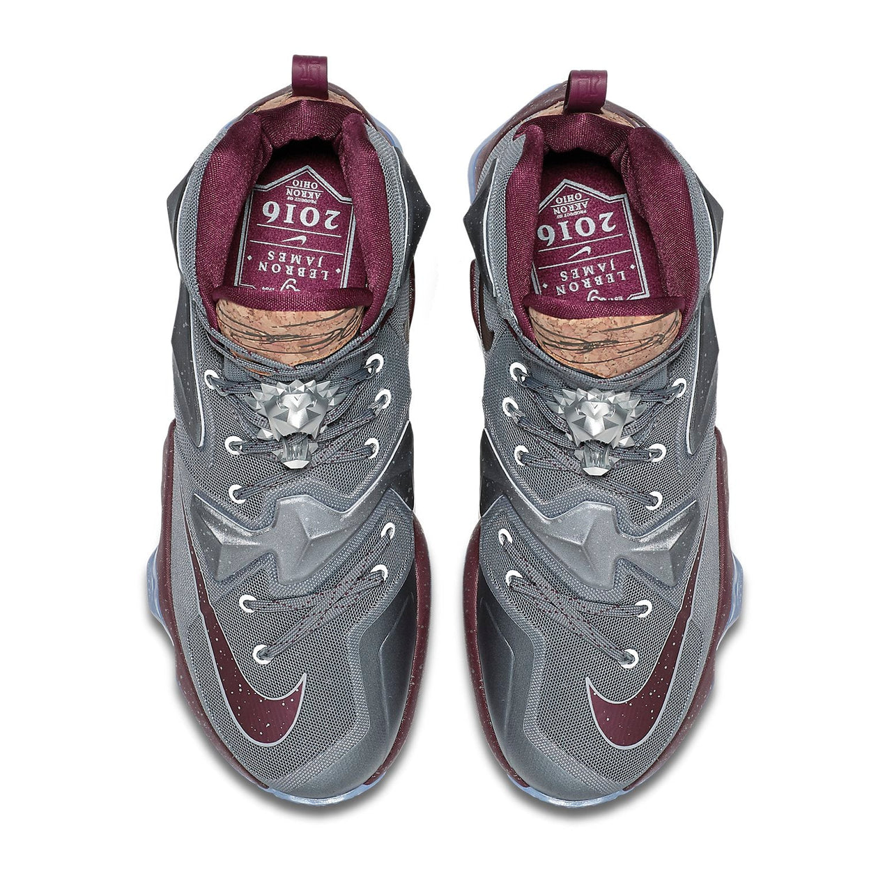 Nike LeBron 13 Opening Night 'Grey Red Goldsilver' 823301-060