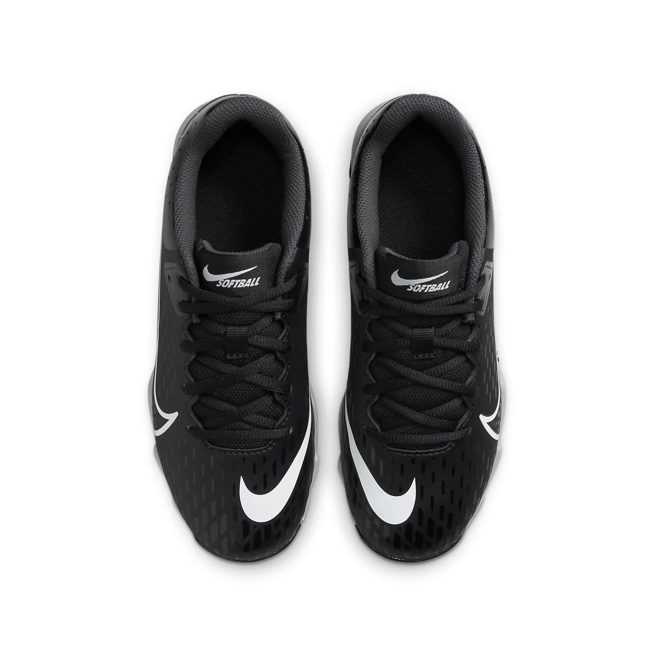 (GS) Nike Hyperdiamond 4 Keystone GG 'Black Dark Smoke Grey' CZ5919-010
