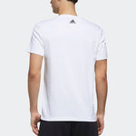 adidas Kc Tee Os Sports Round Neck Short Sleeve White DY8705