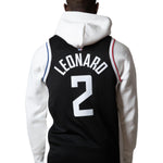 Nike NBA Sports Quick Dry Basketball Jersey/Vest SW Fan Edition Los Angeles Clippers Leonard 2 Black CN1735-017