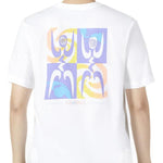 Men's Nike Logo Pattern Printing Casual Short Sleeve White T-Shirt DQ1070-100