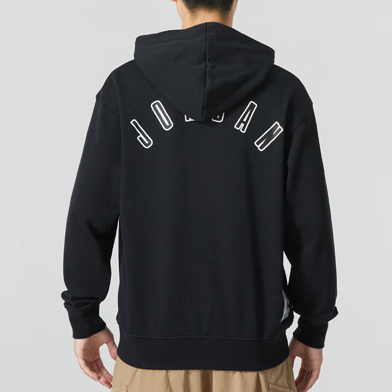 Air Jordan Flight MVP Fleece Pullover Hoodie 'Black' FQ1871-010