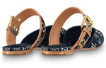 (WMNS) LOUIS VUITTON Since 1854 Sofia Flat Mules 'Navy' 1A8NWH