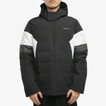 adidas neo Colorblock Sports Stay Warm hooded Windproof Down Jacket Black GJ8861