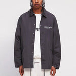 Fear of God Essentials SS21 Coach Jacket Black 0202250500021001