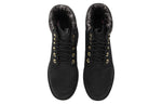 (WMNS) Timberland 6 Inch heritage Lace Up Cupsole Boots 'Black Nubuck' A5M74001