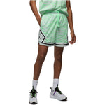Air Jordan Dri-FIT Sport Bc Diamond Casual Sports Breathable Stripe Shorts Mint Green DM2819-379