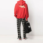 Off-White SS21 Pascal Painting Back Pattern Printing Red OMBB037R21FLE0072531