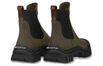 (WMNS) LOUIS VUITTON Ruby Flat Ankle Boots 'Olive Green' 1ABUIG