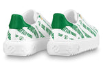 (WMNS) LOUIS VUITTON Time Out Sneakers 'White Green' 1A9D16