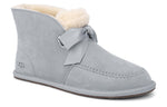 (WMNS) UGG Kallen Lace Lacing Mid Tops Fleece Lined Gray 1119934-LGRY