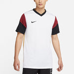 Men's Nike Casual Sports Breathable V Neck Short Sleeve White T-Shirt CW3826-100