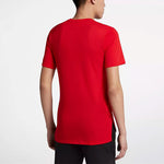 Nike Quick Dry Breathable Basketball Athleisure Casual Sports Short Sleeve Red 891685-657