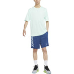 Men's Air Jordan Logo Printing Loose Drawstring Casual Shorts Glacier Blue DV5030-486