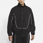 Nike MENS Throwback Multicolor Tat Basketball Stand Collar Jacket Black CV1932-011