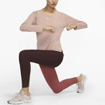 (WMNS) Nike AS W NK One LUXE DF LS STD Top Rose WHISPER DD0621-609