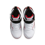 (GS) Air Jordan Flight 45 High 'White Red Black' 524865-130