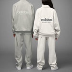 adidas Basketball Track Jacket 'Grey' HN9269