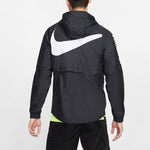 Nike Men's Football FC Zipper Hooded Windproof Sports Jacket Black CD6771-010