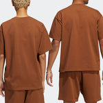 adidas x Pharrell Humanrace Small Logo T-Shirt 'Brown' HF9956