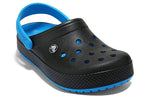 Crocs Wear-Resistant Lightweight Cozy Sports Unisex Black Blue Sandals 'Black Blue' 205237-49S