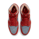 Air Jordan 1 Mid 'Denim Red' DM4352-600