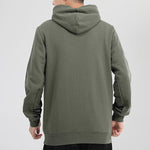 adidas M E Comf Hd Tt Knit Casual Pullover Hooded Jacket Green GD5462