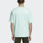 adidas originals Large Logo Printing Round Neck Short Sleeve Mint Green DH5839