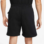 Nike Solid Color Logo Straight Loose Casual Shorts Unisex Black DV3056-010