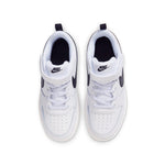 (PS) Nike Court Borough Low 2 'White Black' BQ5451-104