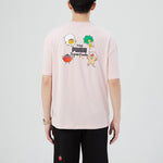 PUMA Men's Club Oversize SS Tee Sports Pink 533104-36