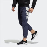 Men's adidas St Brand Wvpt Colorblock Bundle Feet Loose Athleisure Casual Sports Long Pants/Trousers Dark Grey Navy Blue HE7457